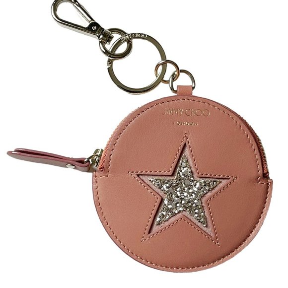 Jimmy ChooSparkle Star Coin Purse & Keychain